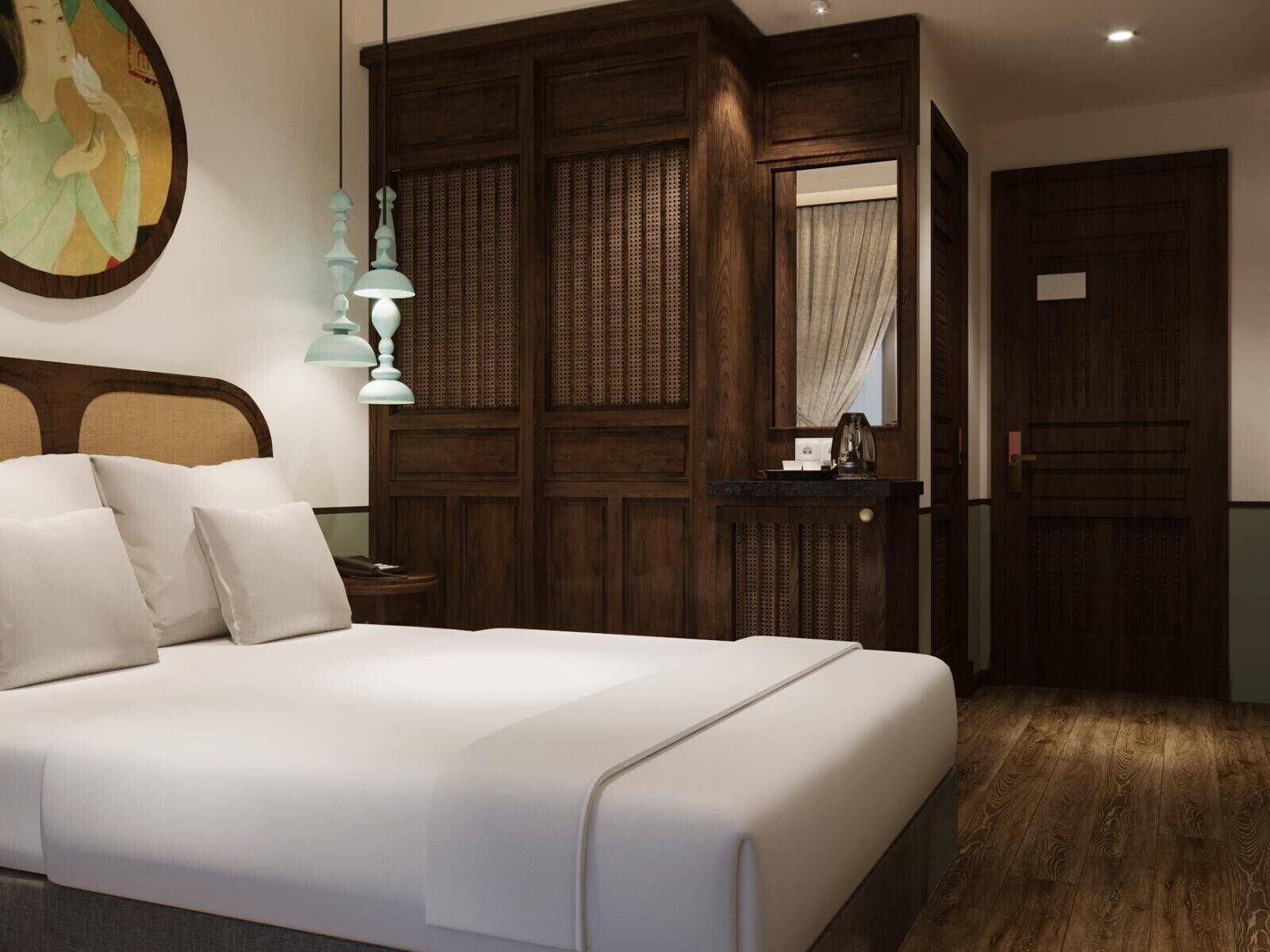 Hanoi Golden Lotus Aman Hotel Экстерьер фото