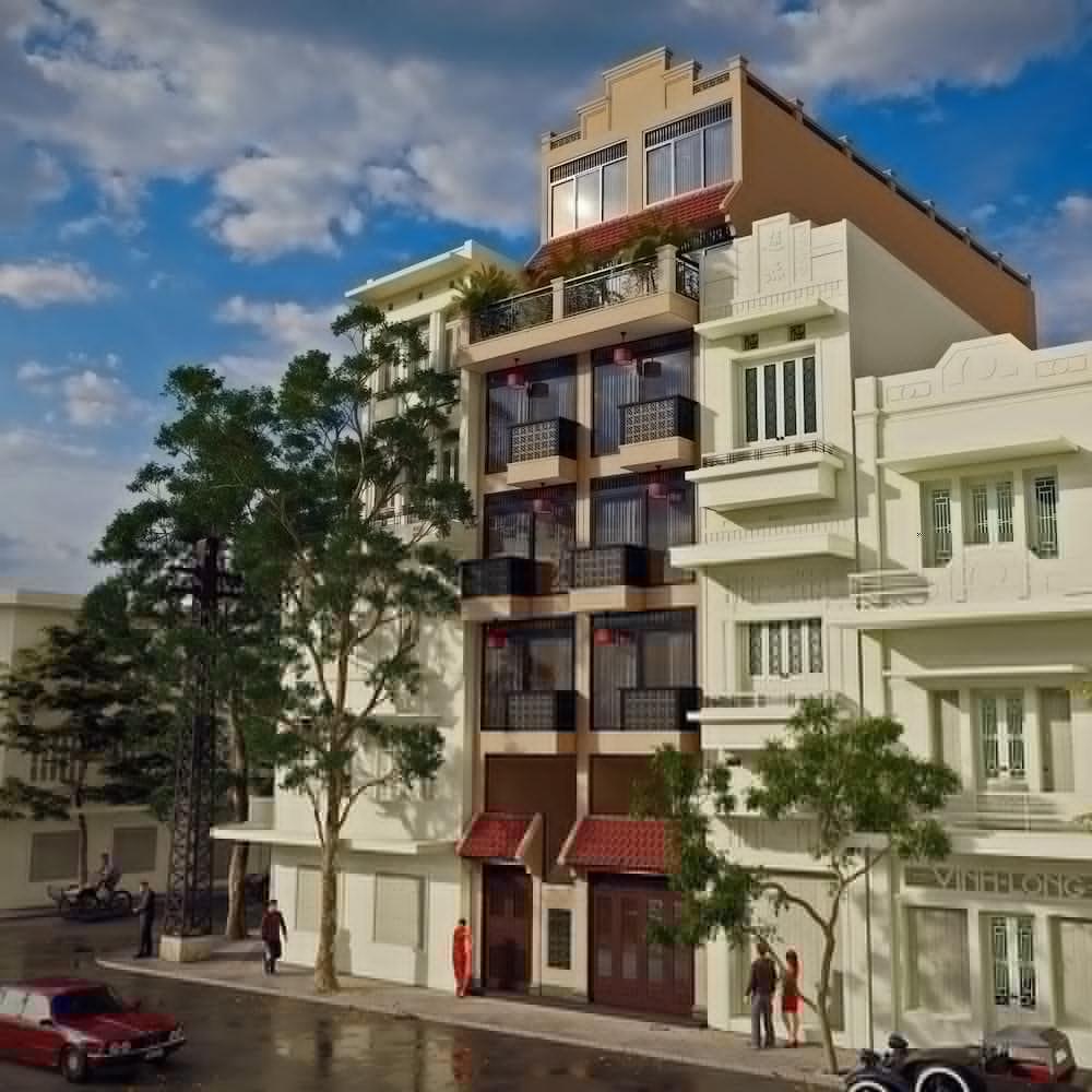 Hanoi Golden Lotus Aman Hotel Экстерьер фото